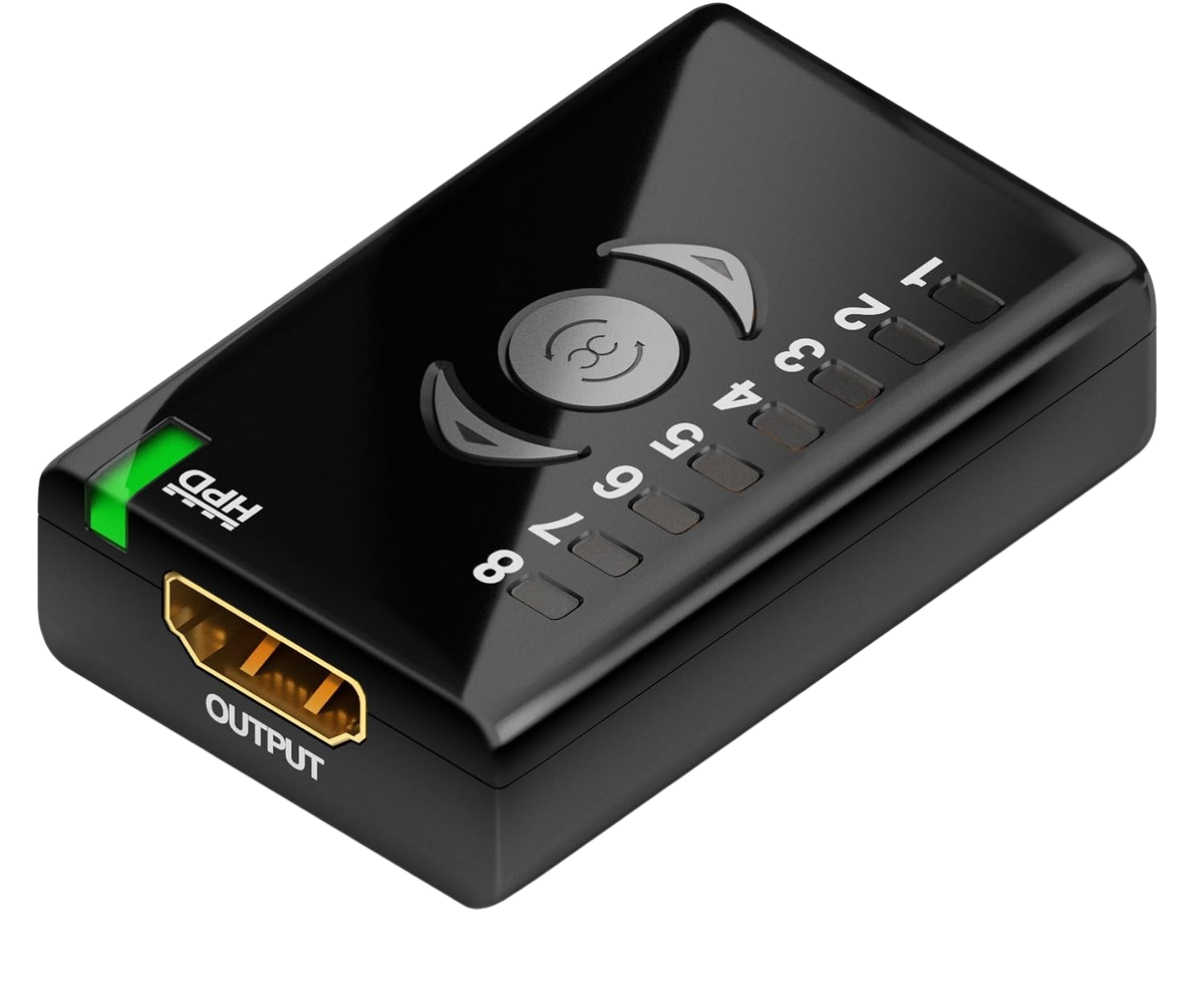 Ieșirea HDMI a Dr HDMI cu indicator HPD verde
