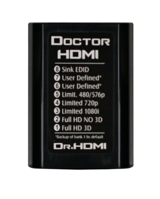 Legenda băncilor Dr HDMI, de la 1 Full HD 3D la 8 Sink EDID
